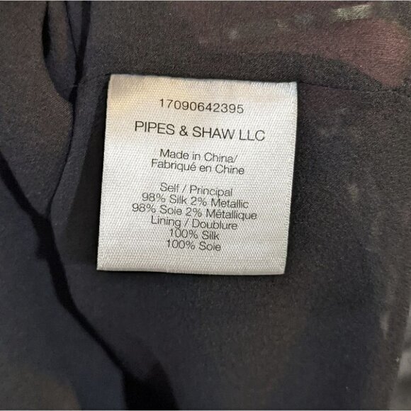 NWT Veronica Beard | Marilyn Cold Shoulder Ruffle Midi Dress - Picture 12 of 13